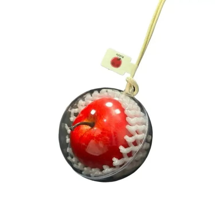 Simulated Fruit Car Pendant & Bag Charm Accessory