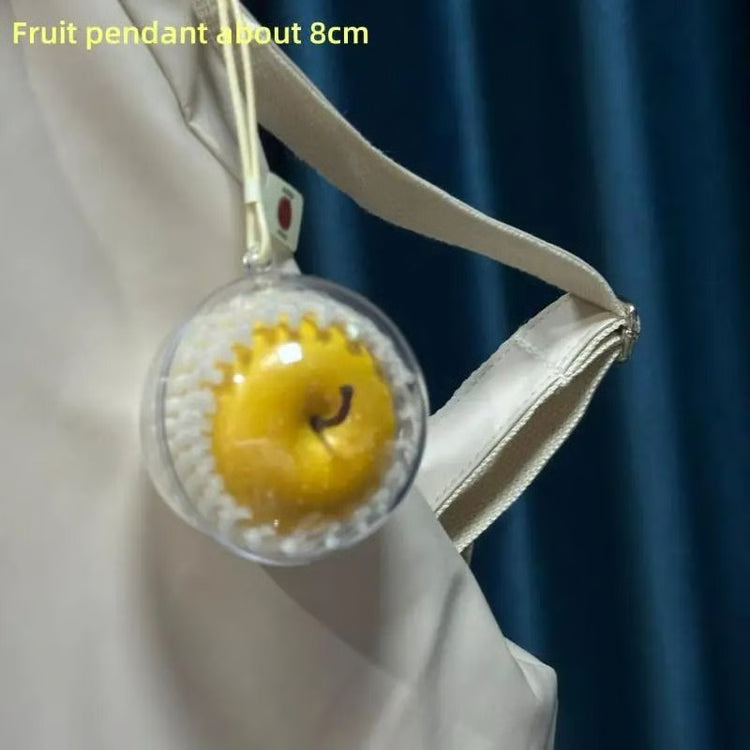 Simulated Fruit Car Pendant & Bag Charm Accessory