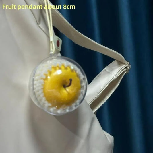 Simulated Fruit Car Pendant & Bag Charm Accessory