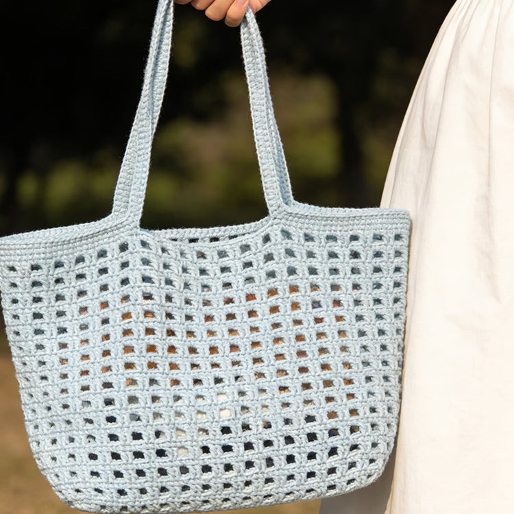 DIY Crochet Bag Kit HollowOut Shoulder Bag Craft Set