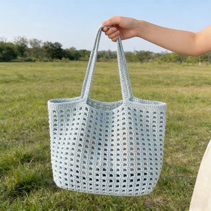 DIY Crochet Bag Kit HollowOut Shoulder Bag Craft Set