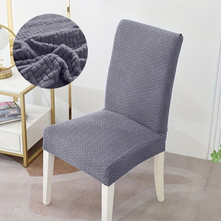 Cheap Elastic Chair Cover, Universal Size for Dining Chairs, Big Elastic Seat Covers for Home Living